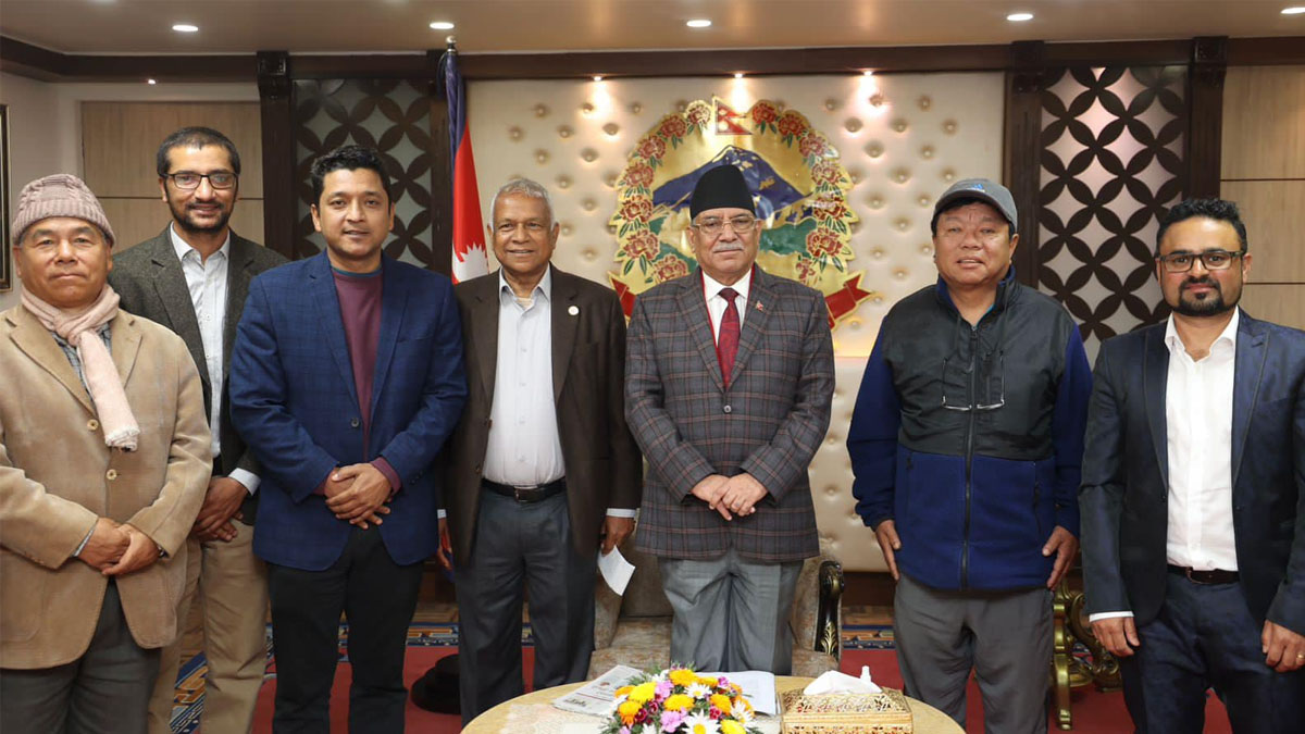 महावीर पुनसँगको भेटमा प्रधानमन्त्रीले भने– विज्ञान र प्रविधिमा लगानी नगरी विकास सम्भव छैन